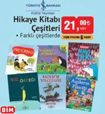 TÜRKİYE İŞ BANKASI KÜLTÜR YAYINLARI HİKAYE KİTABI ÇEŞİTLERİ